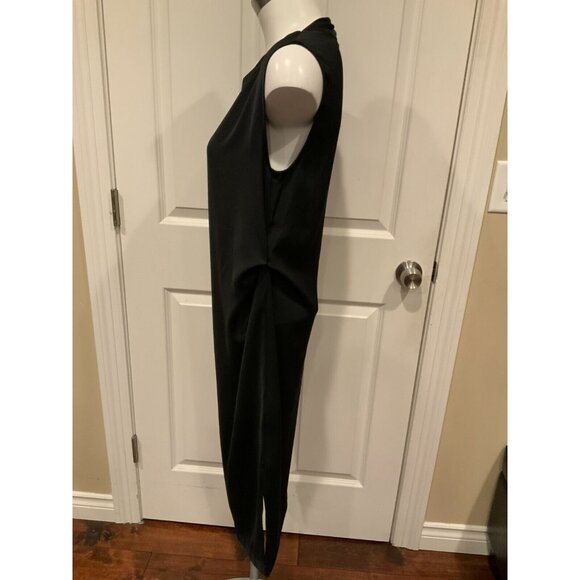 ALLSAINTS Black Sleeveless Shift LBD Halcyon Dress, Size 6 (US) - Picture 5 of 9
